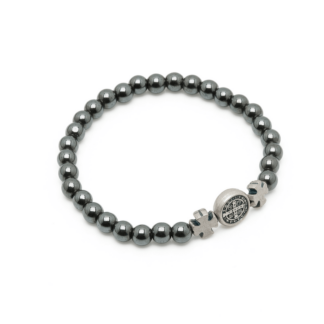 pulseira hematita de são bento