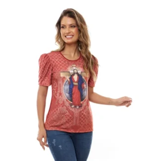 camiseta maga princesa vermelha